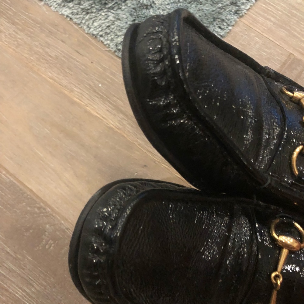 Gucci horsebit loafer, black size 10 - Picture 2 of 7